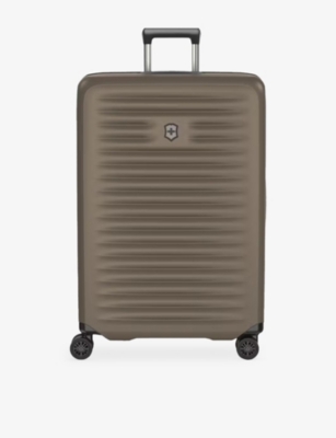 Victorinox Taupe Brown Airox Large Hard-shell Suitcase 75cm