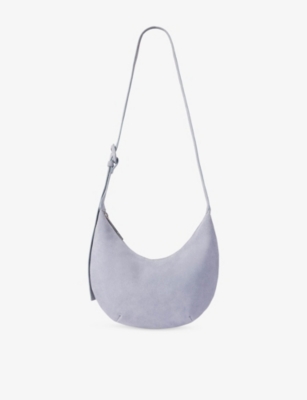Womens Whistles Sia Small Suede Cross-Body Bag