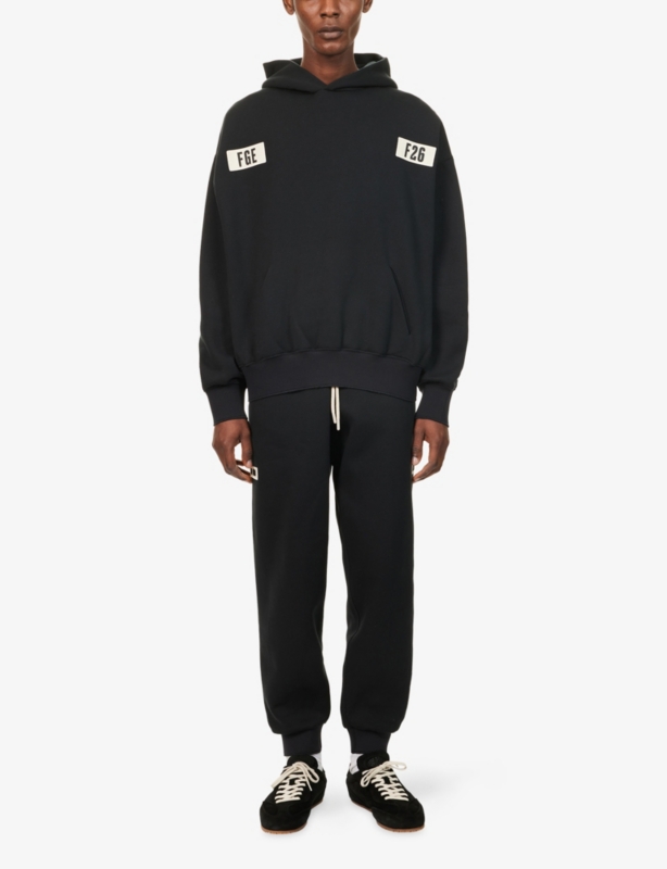 Logo-Patch 90's Cotton-Jersey Hoody