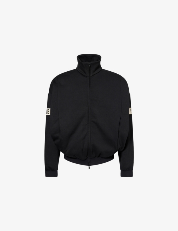 F26 Zip-UP Cotton-Blend Track Jacket