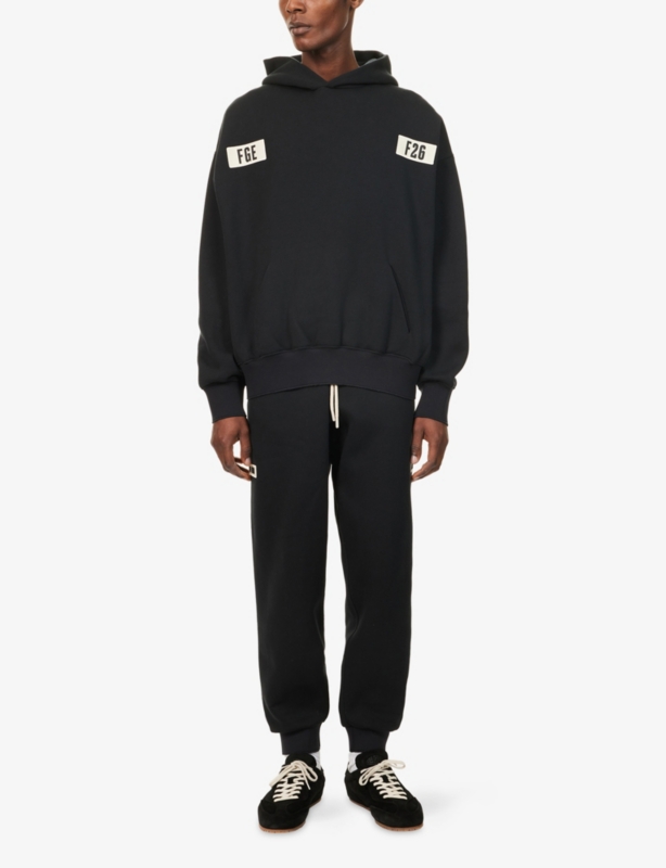 F26 Classic Fleece Cotton-Jersey Jogging Bottoms