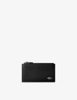 Cartier Womens Black Losange De  Zipped Leather Card Holder