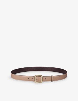 Cartier Womens Brown Santos De  Leather Belt