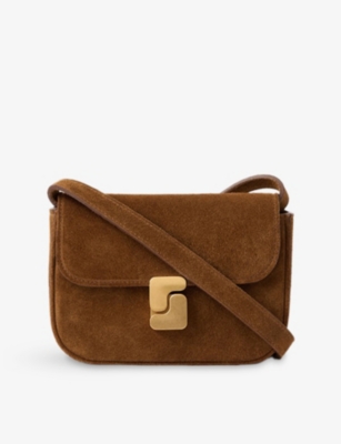 Womens Soeur Bell Very Mini Suede Shoulder Bag
