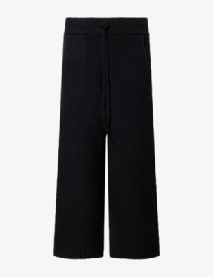 Seventh Mens  Stacks Wool-blend Knit Jogging Bottoms In Night