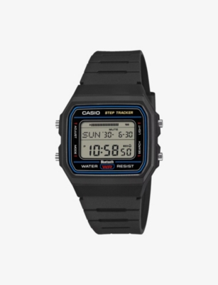 Casio Mens F-b100w-1a Resin Digital Watch 38.1mm Black