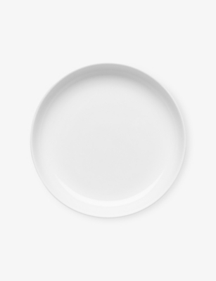 Serax High Glazed Bone-china Breakfast Plate In White