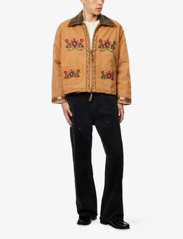 Double-Knee Carpenter Denim Jeans