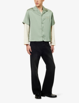 FOUND: Mid-Rise Flared Denim Jeans
