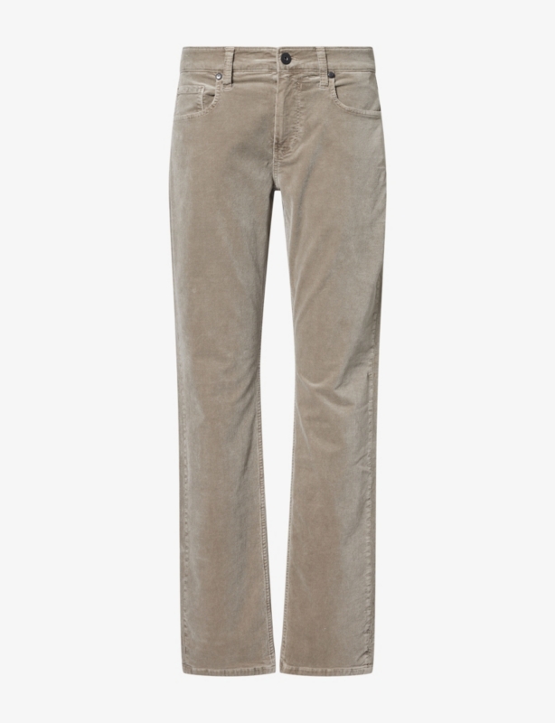 Federal Slim Straight-Leg Corduroy Trousers