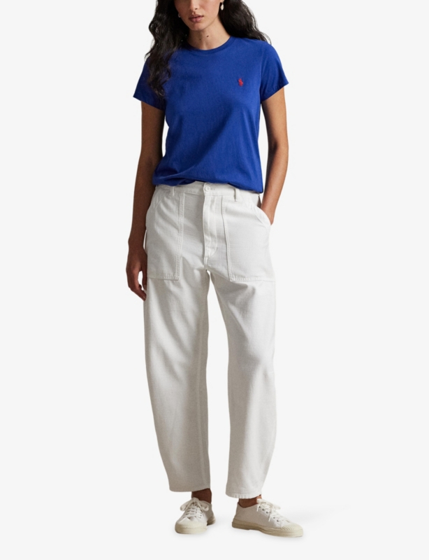 Classic-Fit Logo-Embroidered Cotton-Jersey T-Shirt