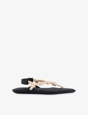 Flowze Womens Natural Flo Woven Sandals Eur 39 / 6 Uk In Multi