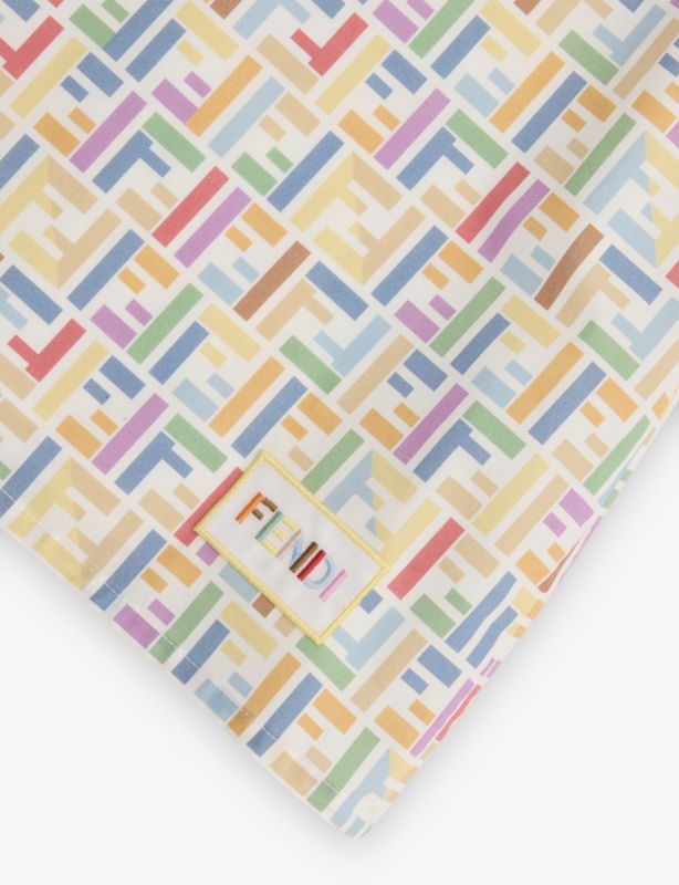 FF Monogram Cotton Poplin Dress 12-36 Months