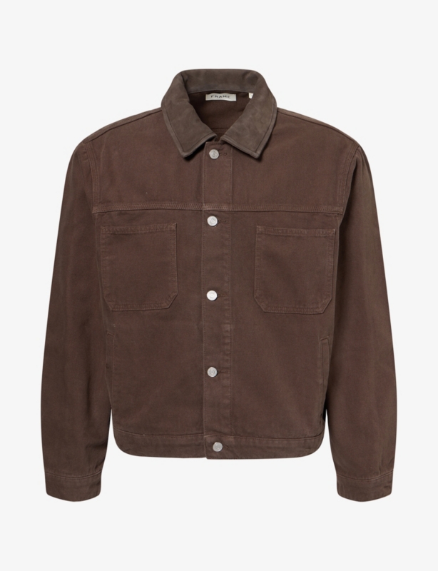 Relaxed-Fit Denim Utility Jacket
