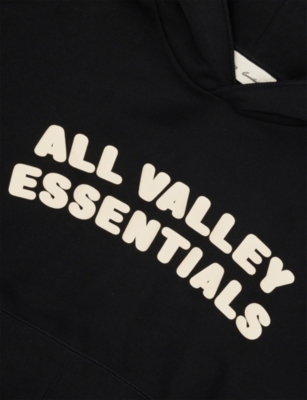 FEAR OF GOD ESSENTIALS: 90's All Valley Cotton-Jersey Hoody 2-14 Years