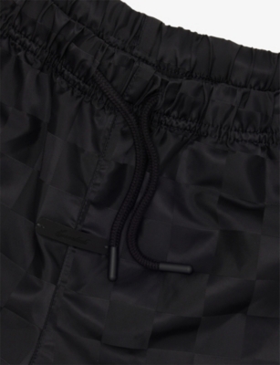 FEAR OF GOD ESSENTIALS: Checkered Woven Gym Shorts 2-14 Years