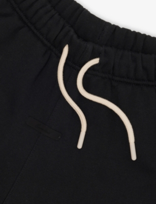 FEAR OF GOD ESSENTIALS: Classic Brand-Print Cotton-Fleece Running Shorts 2-14 Years