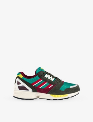 ADIDAS - ZX 8000 Mesh and Suede Trainers | Selfridges.com