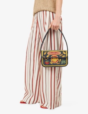 Staud Tommy Small Beaded Shoulder Bag
