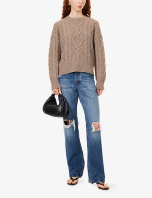 FRAME: The Vertical Straight-Leg Denim Jeans