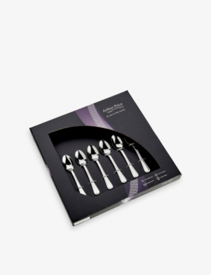 Arthur Price Britannia 6-piece Stainless-steel Coffee Spoon Set Stainless Steel