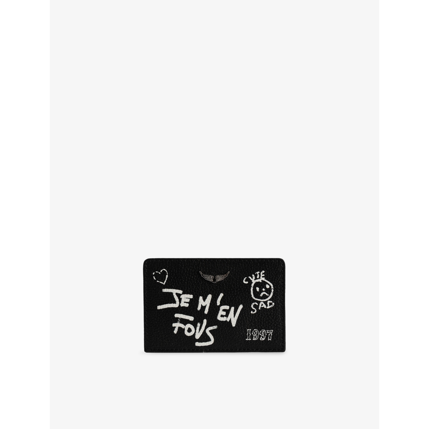 Zadig&Voltaire Arty Pass Leather Cardholder