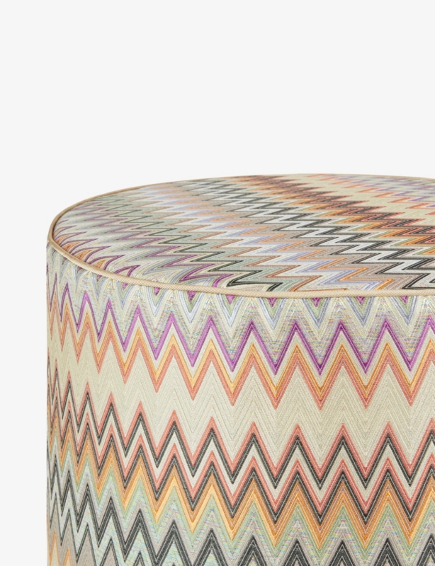 Masuleh Jacquard Pouf
