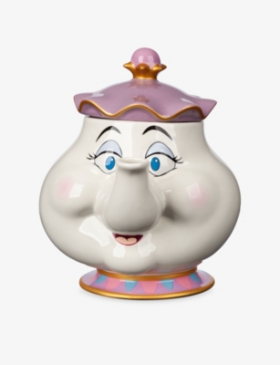 The Disney Store At Selfridges Multi-coloured Mrs Potts Stoneware Teapot 15cm