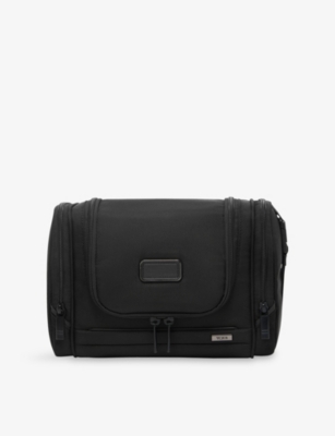 Tumi Black Alpha Woven Hanging Travel Kit