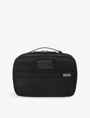 Tumi Black Alpha Woven Split Travel Kit
