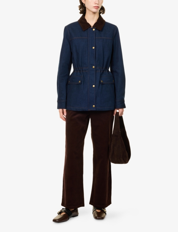 Horizon Utility Cotton Denim Jacket