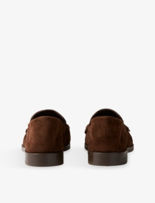 Claudie Pierlot  장식 스웨이드 플랫 로퍼