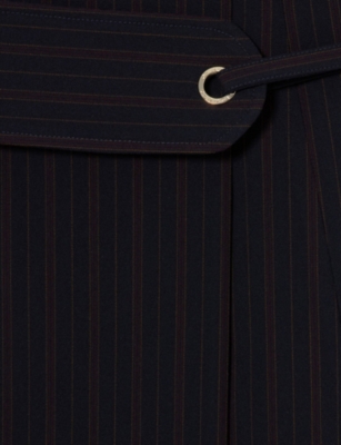 Claudie Pierlot  랩 벨트 웨이스트 스트레치 미니 스커트