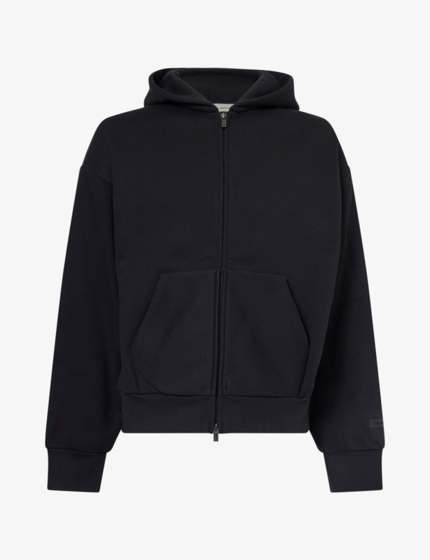 Essentials Classic Zip-Up Cotton-Blend Hoody