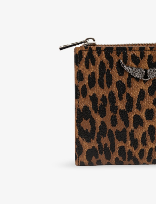 ZV Leopard Leather Wallet