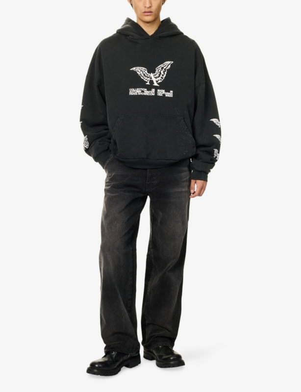 Showroom Graphic-Print Cotton Hoody