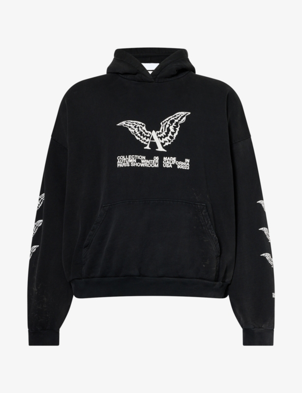 Showroom Graphic-Print Cotton Hoody