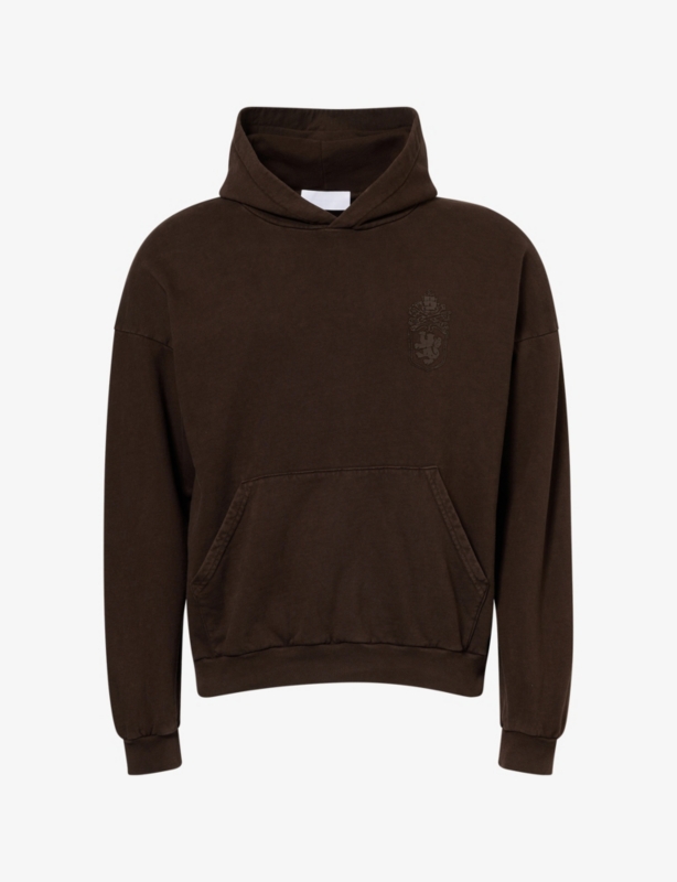 Small Crest Cotton Hoody