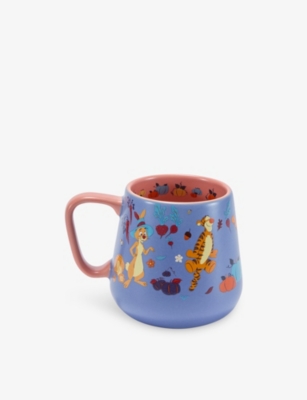 The Disney Store At Selfridges Winnie The Pooh Tigger Autumn Ceramic Mug 425ml Multi-coloured