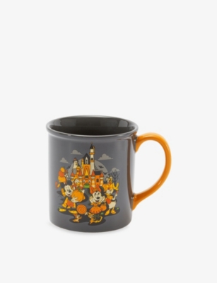 The Disney Store At Selfridges Halloween Character Ceramic Mug Multi-coloured