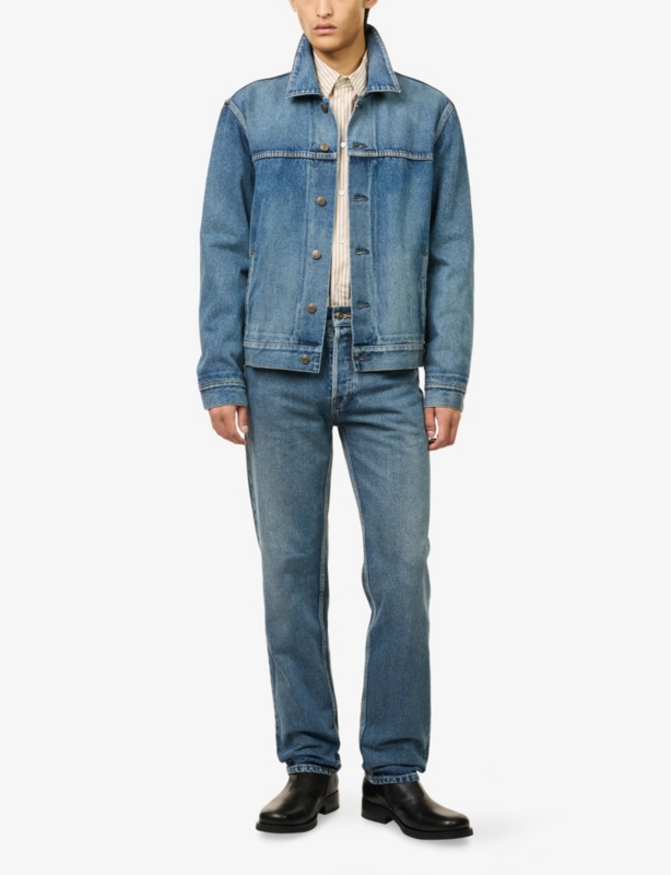 Mendo Boxy-Fit Denim Jacket