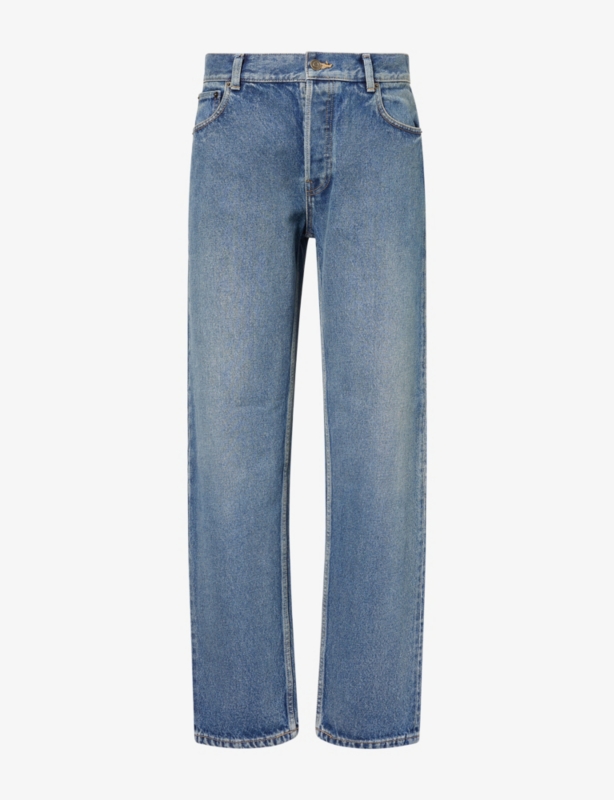 Moe Straight-Leg Denim Jeans