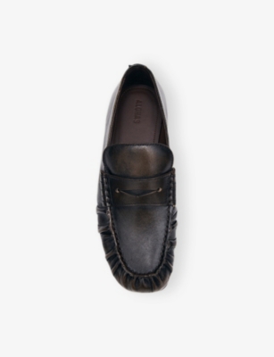 ALOHAS: Aven Leather Penny Loafers
