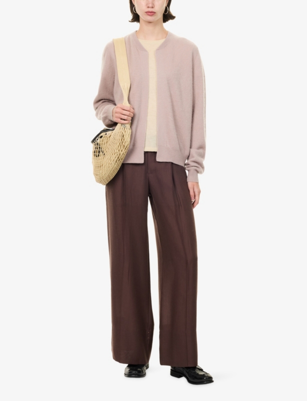 Mini Bomber Cashmere Cardigan