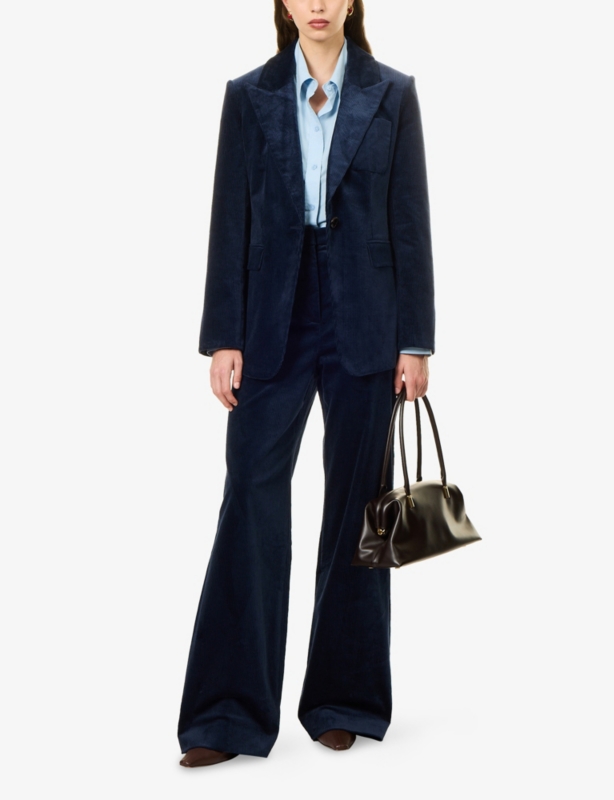 Holt Wide-Leg Corduroy Trousers