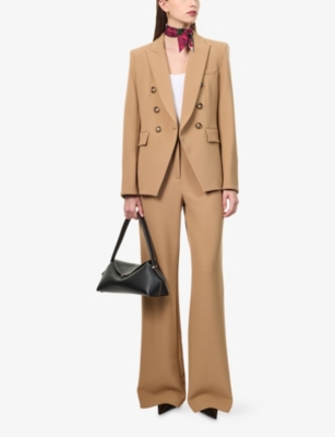 VERONICA BEARD: Tonelli Wide-Leg Woven Trousers