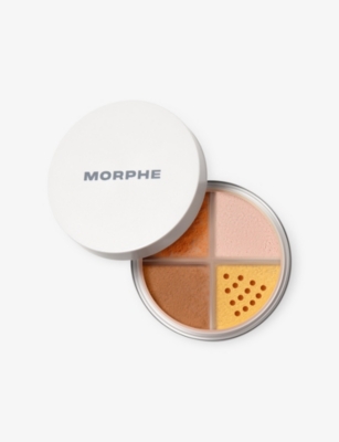 Morphe Bake & Set Loose Powder Quad 8g In Rich Harmony