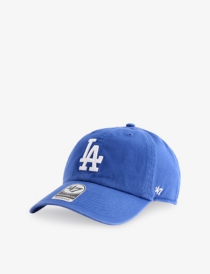 47 Brand Mens '47 Clean Up Los Angeles Dodgers Cotton-twill Baseball Cap Black