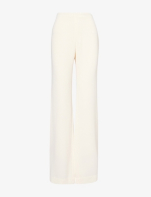 Camilla And Marc Womens Darien Wide-leg Woven Trousers Cream