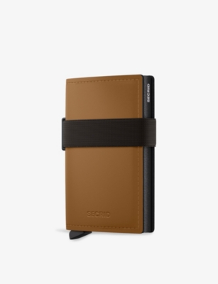 Secrid Womens Bandwallet Matte Leather Wallet Toffee